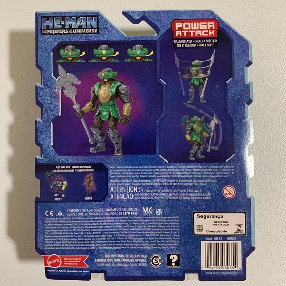 HE-MAN and The Masters of The Universe: Power Attack Tri-Klops Action Figure-NIB - Picture 8 of 12